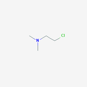 molecular formula C4H10ClN B085670 2-Chloro-N,N-dimethylethanamine CAS No. 107-99-3