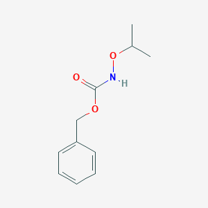 molecular formula C11H15NO3 B8567227 Benzyl isopropoxycarbamate 