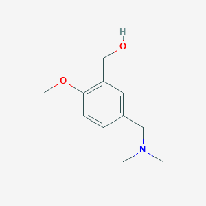 5-Dimethylaminomethyl-2-methoxybenzyl alcohol