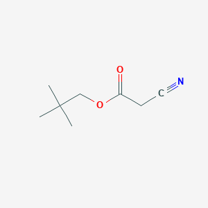molecular formula C8H13NO2 B8567295 Neopentyl cyanoacetate CAS No. 88107-40-8