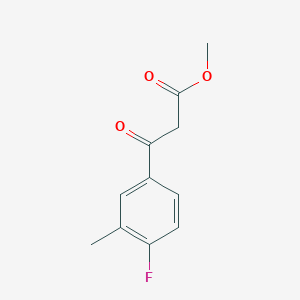Methyl 4-fluoro-3-methylbenzoylacetate