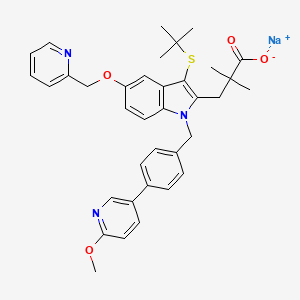 molecular formula C36H38N3NaO4S B8567433 AM103 