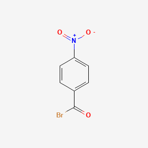 molecular formula C7H4BrNO3 B8567488 4-Nitrobenzoyl bromide CAS No. 13277-61-7
