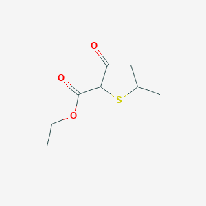 Ethyl 5-methyl-3-oxo-tetrahydrothiophene-2-carboxylate