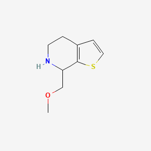 7-(methoxymethyl)-4H,5H,6H,7H-thieno[2,3-c]pyridine