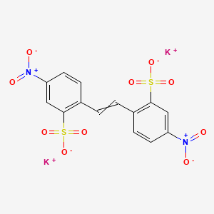 Dipotassium 4,4'-dinitrostilbene-2,2'-disulphonate