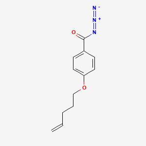 4-[(Pent-4-en-1-yl)oxy]benzoyl azide