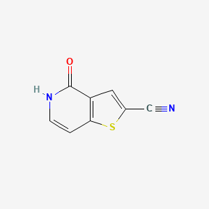 4-Oxo-4,5-dihydrothieno[3,2-c]pyridine-2-nitrile