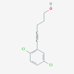 5-(2,5-Dichlorophenyl)pent-4-yn-1-ol