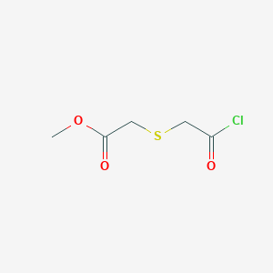 Methyl [(2-chloro-2-oxoethyl)sulfanyl]acetate