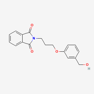 N-[3-[3-(hydroxymethyl)phenoxy]propyl]phthalimide