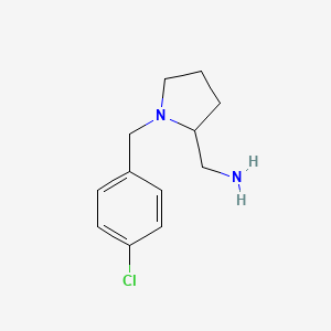 2-(Aminomethyl)-1-(4-chlorobenzyl)pyrrolidine
