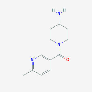 (4-Aminopiperidin-1-yl)(6-methylpyridin-3-yl)methanone