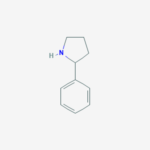 molecular formula C10H14N+ B085683 2-Phenylpyrrolidine CAS No. 1006-64-0