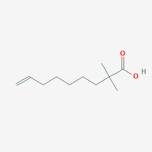 molecular formula C11H20O2 B8568467 2,2-Dimethylnon-8-enoic acid CAS No. 923289-45-6