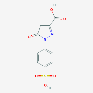 molecular formula C10H8N2O6S B085687 Pyrazolone T CAS No. 118-47-8