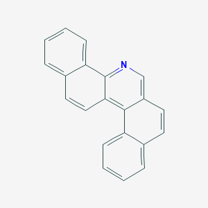 molecular formula C21H13N B085689 Dibenzo[c,k]phenanthridine CAS No. 194-70-7