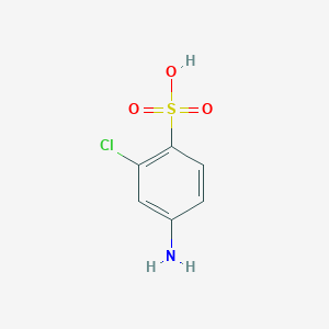 molecular formula C6H6ClNO3S B8568944 2-Chlorosulphanilic acid 