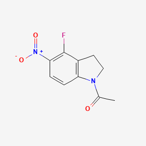 1-(4-Fluoro-5-nitro-indolin-1-yl)ethanone