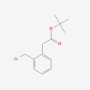 2-Bromomethylphenylacetic acid t-butyl ester