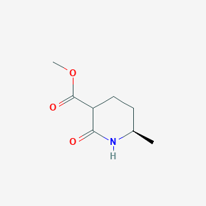 methyl (6R)-6-methyl-2-oxopiperidine-3-carboxylate