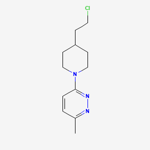 3-[4-(2-Chloroethyl)-1-piperidinyl]-6-methylpyridazine