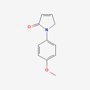 1-(4-methoxyphenyl)-1,5-dihydro-2H-pyrrol-2-one