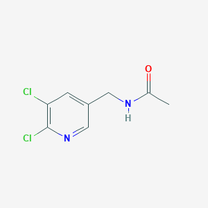 molecular formula C8H8Cl2N2O B8569398 N-(5,6-Dichloro-pyridin-3-ylmethyl)-acetamide 