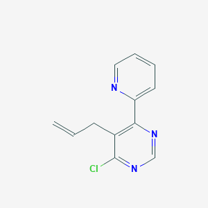 5-Allyl-4-chloro-6-(pyridin-2-yl)pyrimidine