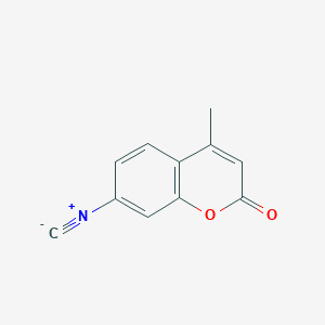 7-Isocyano-4-methyl-2H-1-benzopyran-2-one