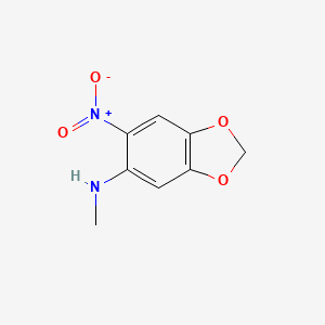 2-Methylamino-4,5-methylenedioxy-1-nitrobenzene