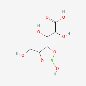 molecular formula C6H11BO8 B8569688 Borogluconate 