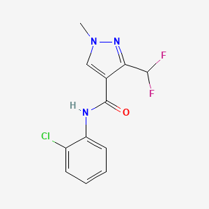 N-(2-chlorophenyl)-3-difluoromethyl-1-methyl-1H-pyrazole-4-carboxamide