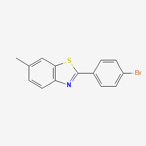 2-(4-Bromophenyl)-6-methylbenzo[d]thiazole