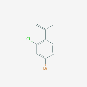 4-Bromo-2-chloro-1-isopropenylbenzene
