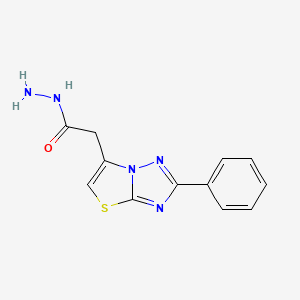 2-(2-Phenyl[1,3]thiazolo[3,2-b][1,2,4]triazol-6-yl)acetohydrazide