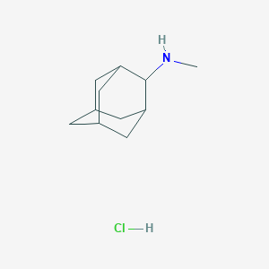 molecular formula C11H20ClN B085703 N-methyl-2-adamantanamine hydrochloride CAS No. 10523-69-0