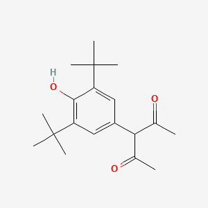3-(3,5-Di-tert-butyl-4-hydroxyphenyl)pentane-2,4-dione