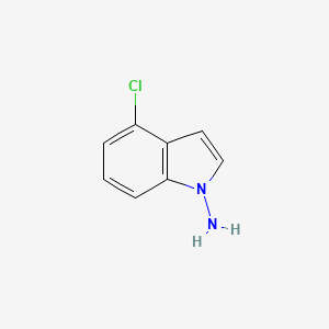4-Chloro-indol-1-ylamine