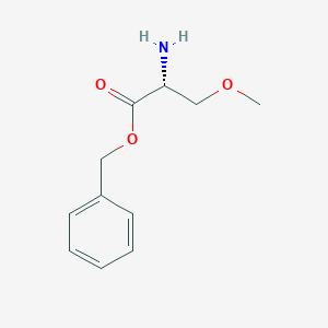 molecular formula C11H15NO3 B8570402 O-methyl-D-serine benzyl ester 