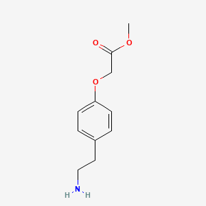 2-(4-Carbomethoxymethoxyphenyl)ethanamine