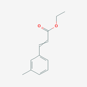 molecular formula C12H14O2 B8570450 Ethyl 3-methylcinnamate 