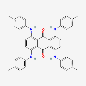 1,4,5,8-Tetrakis(4-methylanilino)anthracene-9,10-dione