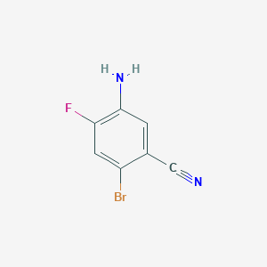 5-Amino-2-bromo-4-fluorobenzonitrile