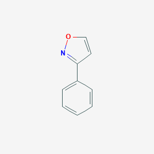 molecular formula C9H7NO B085705 3-Phenylisoxazole CAS No. 1006-65-1