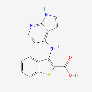 3-(1H-Pyrrolo[2,3-b]pyridin-4-ylamino)-benzo[b]thiophene-2-carboxylic acid