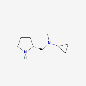 (R)-N-Methyl-N-(pyrrolidin-2-ylmethyl)cyclopropanamine