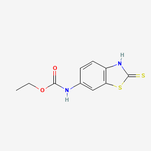 6-(N-ethoxycarbonylamino)-2-mercaptobenzothiazole