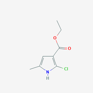 Ethyl 2-chloro-5-methyl-1H-pyrrole-3-carboxylate