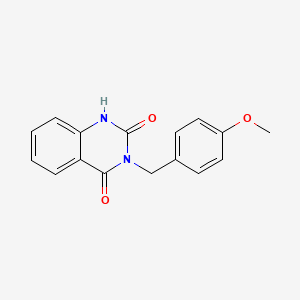 2,4-Dioxo-3-(4-methoxybenzyl)-1,2,3,4-tetrahydroquinazoline